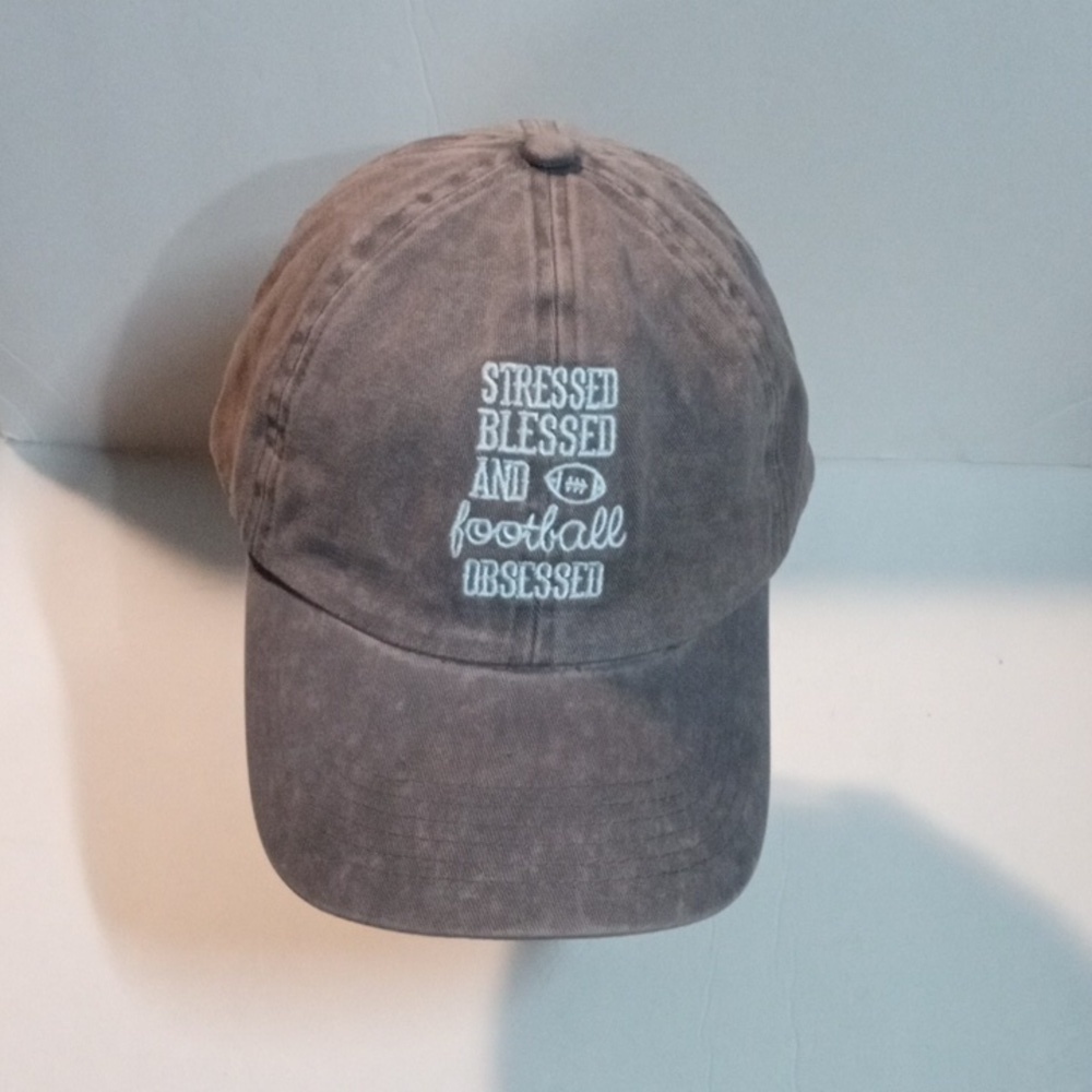David and Young  Baseball Cap  Taupe Adjustable 100% cotton Preowned